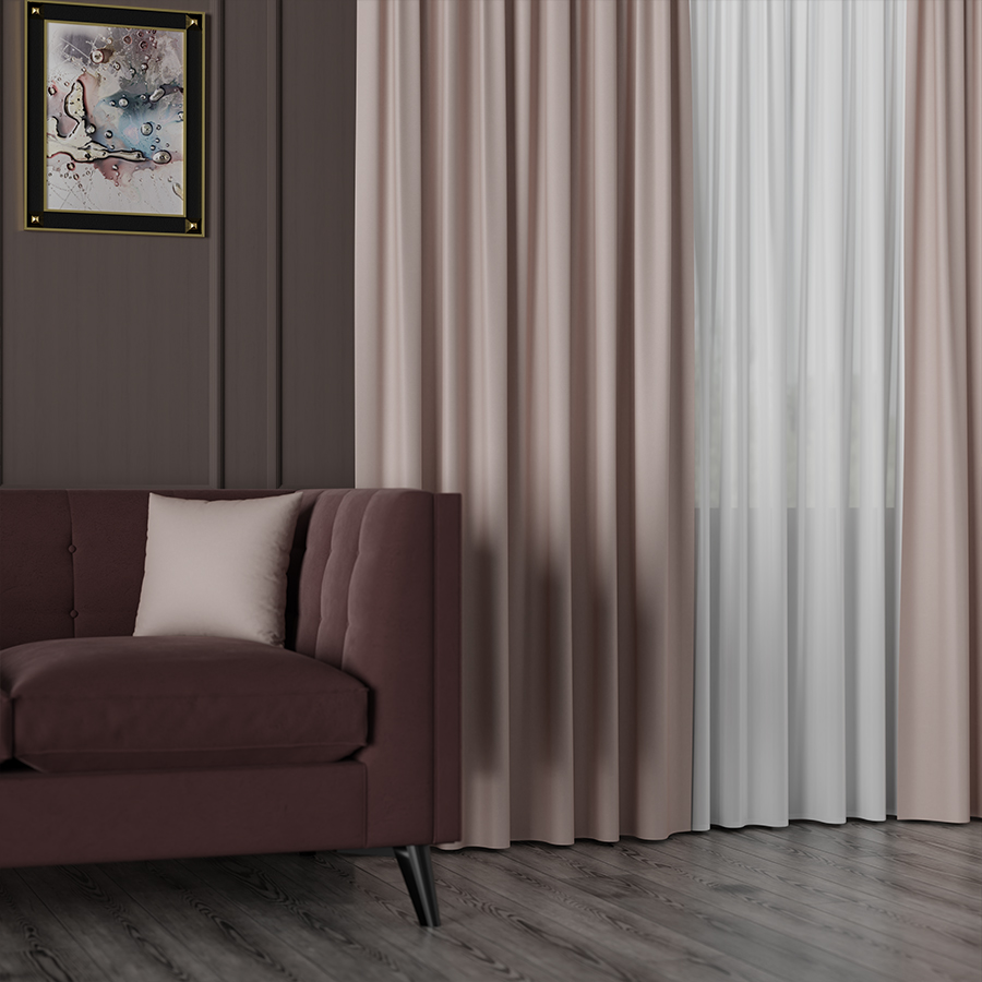 Pimendav külgkardina kangas NELIA 060 - Image 3