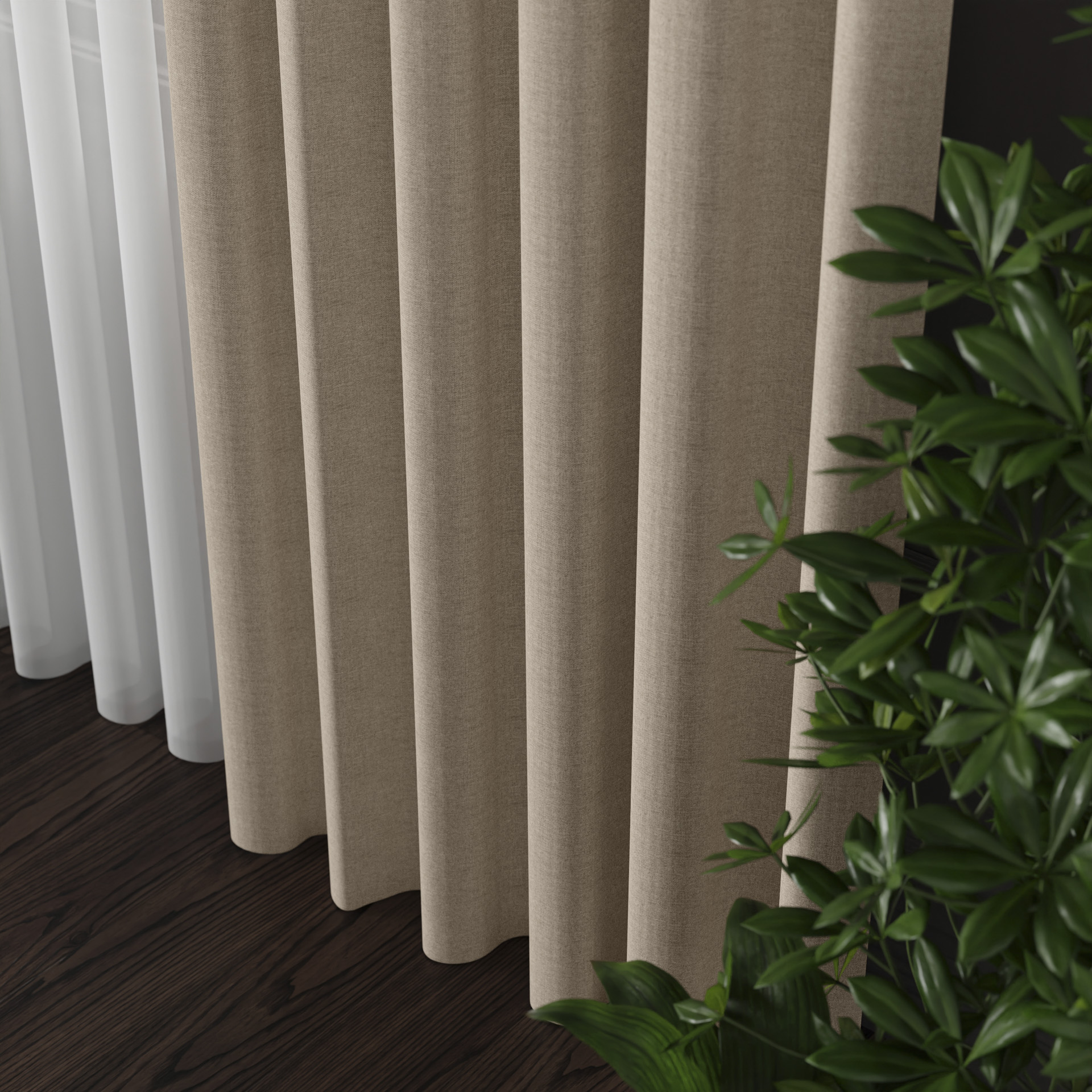 Külgkardina kangas IBIZA 003 - Image 6