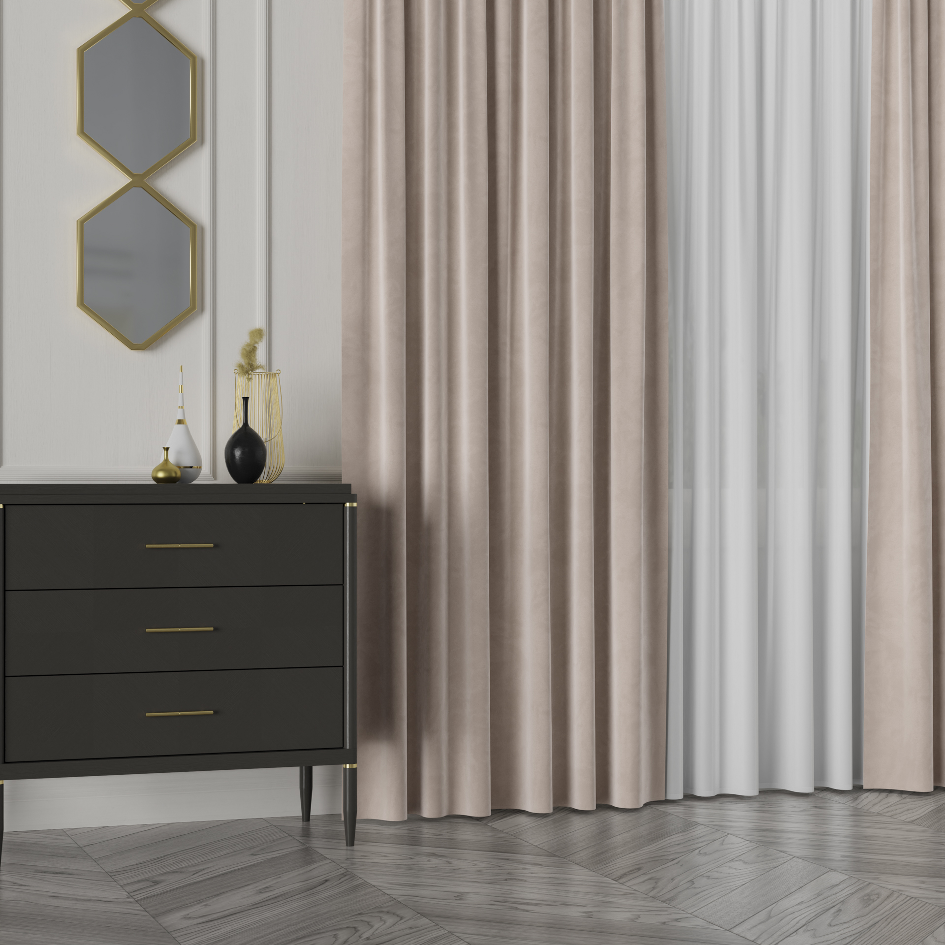 Külgkardina kangas VELVET 002 - Image 3